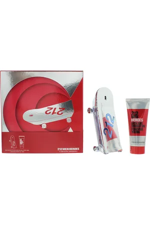 Carolina Herrera Mens 212 Heroes Eau de Toilette 90ml + Shower Gel 100ml Gift Set - One Size