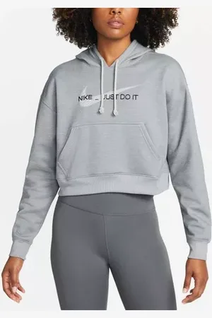Nike WoMens All Time Therma Fit Crop Hoodie in - Size Medium