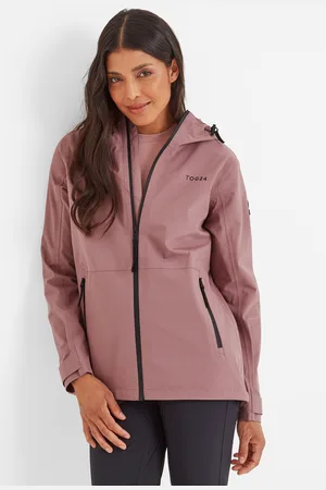 Tog 24 Glyder Womens Waterproof Jacket Mauve - - Size 14 UK