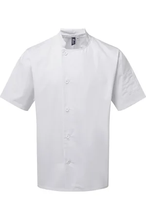 Premier Adults Unisex Essential Short Sleeve Chefs Jacket - Size 5XL