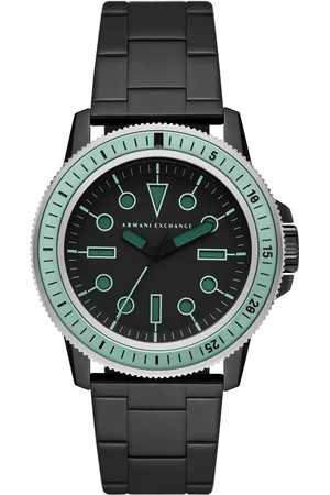 Armani Exchange Leonardo Mens Watch AX1858 Stainless Steel - One Size