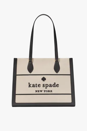 Kate Spade Womens Ellie Canvas Large Tote - - One Size