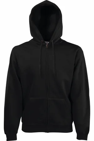 Fruit Of The Loom Mens Premium 70/30 Hooded Zip-Up Sweatshirt / Hoodie - Size Medium