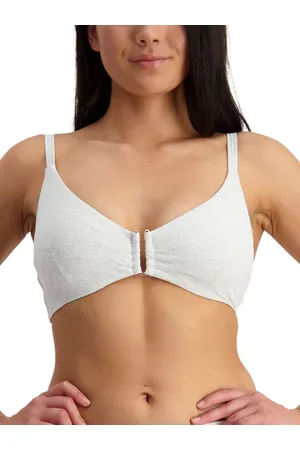 Moontide Womens Metallic Chic U Wire Bikini Top - Polyamide - Size 32D