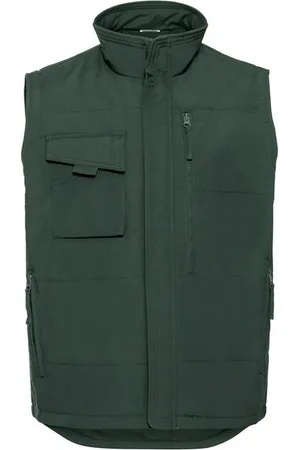 Russell Athletic Mens Heavy Duty Gilet (Bottle) - - Size Large