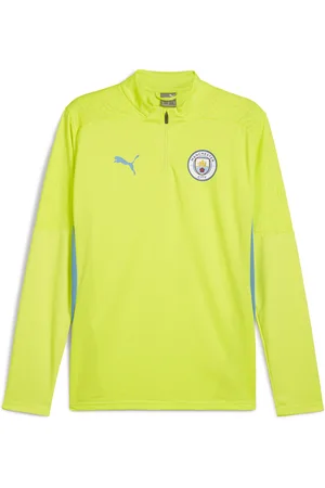 PUMA Mens Manchester City Quarter-Zip Training Top - - Size Small