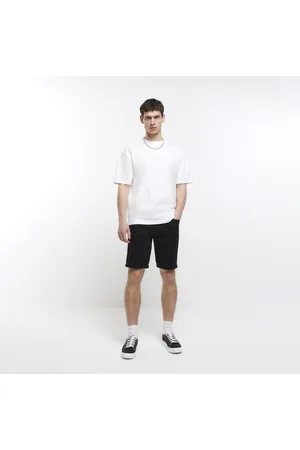 River Island Mens Shorts Skinny Fit Denim - Size 30 (Waist)
