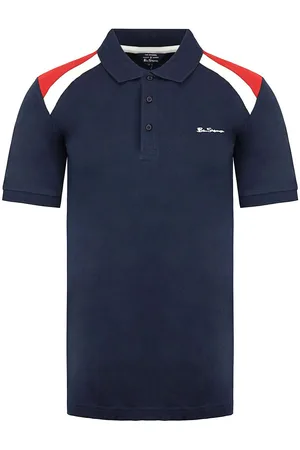 Ben Sherman Logo Mens Polo Shirt Cotton - Size Small