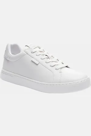 Coach Mens Lowline Leather Low Top - - Size UK 9