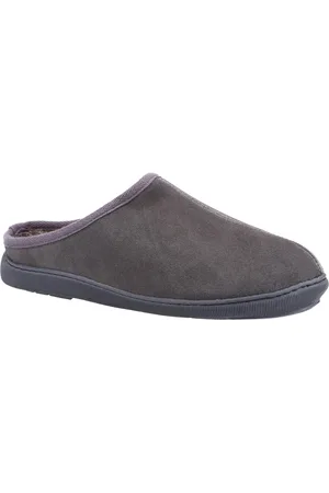 Hush Puppies Mens Ashton Suede Slippers - Size UK 6