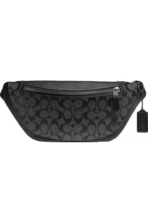 Coach Mens Warren Belt Bag in Signature - - One Size