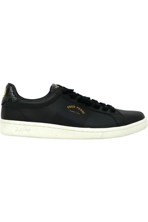 Fred Perry Mens B1271 102 Leather Trainers - Size UK 5