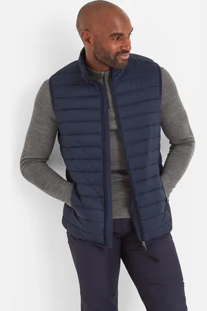 Tog 24 Gibson Mens Insulated Padded Gilet Dark Indigo - - Size Small