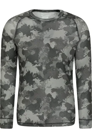Mountain Warehouse Mens Talus Camouflage Thermal Top - Size 3XL