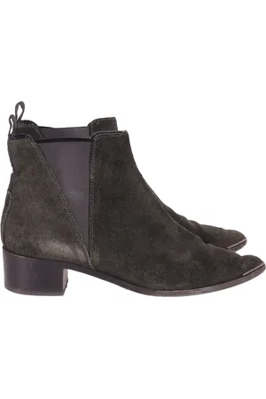 Acne Studios Pre-owned Womens Jensen Ankle Boots in Suede - Size EU 38