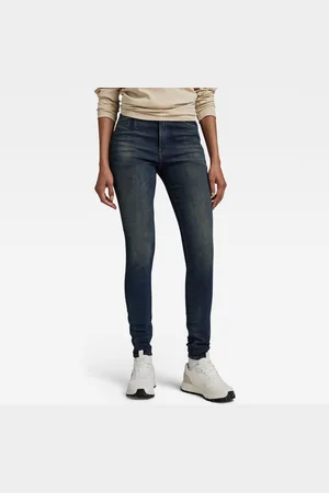 G-Star Womens G-Star RAW Kafey Ultra High Skinny Jeans - Cotton - Size 26W/30L