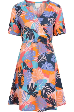 Mountain Warehouse Womens/Ladies Sahara Printed Wrap Midi Dress - Size 14 UK