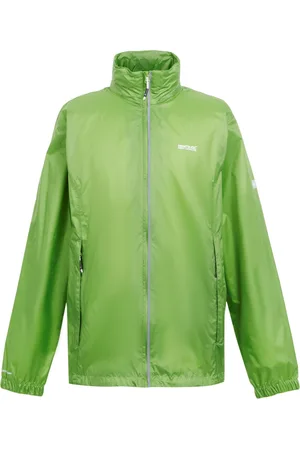 Regatta Mens Lyle IV Waterproof Hooded Jacket (Piquant Green/Citron Lime) - - Size Medium