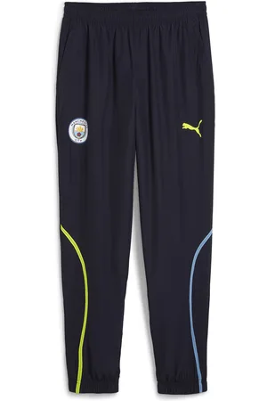 PUMA Mens Manchester City Pre-match Woven Pants - - Size Large