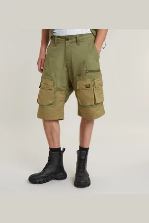 G-Star Mens G-Star RAW P-35T Relaxed Cargo Shorts - Cotton - Size 33 (Waist)