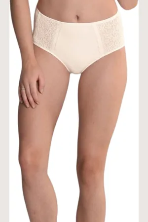 Anita Womens Havanna High Waist Brief Crystal - Nylon - Size X-Large