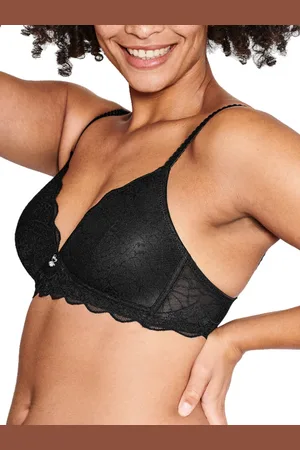 NATURANA Womens Padded Non-Wired Bra - Polyamide - Size 34C