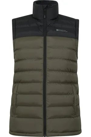 Mountain Warehouse Mens Seasons II Padded Gilet ( Green) - Size X-Small