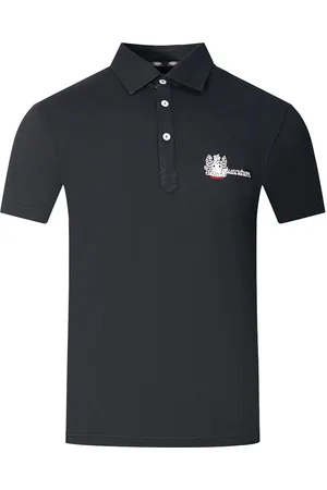 Aquascutum Mens Aldis Brand London Logo Polo Shirt - Size Small