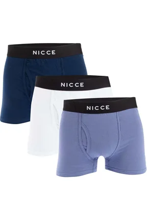Nicce London Mens Hikari 3 Pack Boxer Shorts in - Size Large