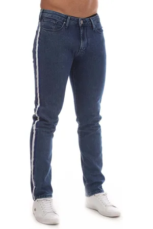 Emporio Armani Mens J06 Slim-Fit Jeans in Denim - Cotton - Size 29W/32L