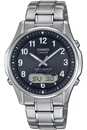Casio Radio Controlled Watches Mens Watch LCW-M100TSE-1A2ER Stainless Steel - One Size