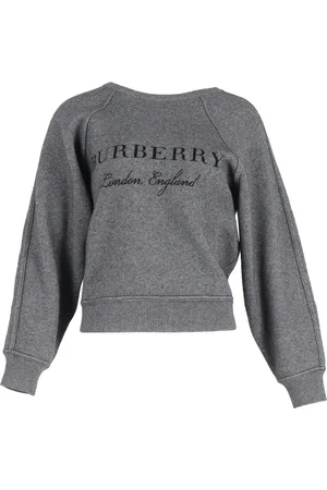 Burberry Pre-owned Womens Knitted Logo Sweater in Cotton - Size Small/Medium