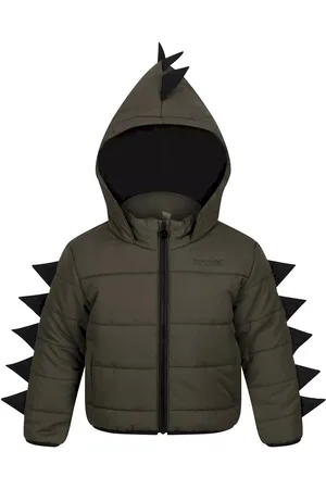 Regatta Boys Childrens/Kids Dinosaur Padded Jacket (Grape Leaf) - - Size 2-3Y