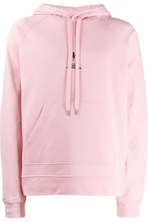 Neil Barrett Mens Lightning Bolt Logo Hoodie Cotton - Size X-Small