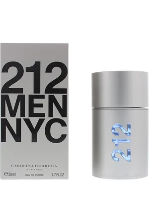 Carolina Herrera Mens 212 MEN NYC Eau de Toilette 50ml Spray For Him - - One Size