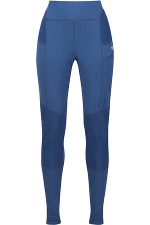 Regatta Womens/Ladies Gravale Tech Leggings (Dusty Denim) - - Size 10 Regular