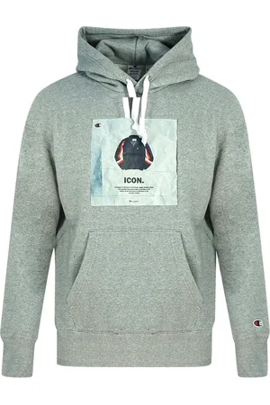 Champion Mens Icon Logo Hoodie Cotton - Size X-Small