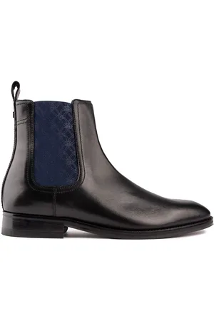 Ted Baker Mens Lineus Boots - Patent Leather - Size UK 10