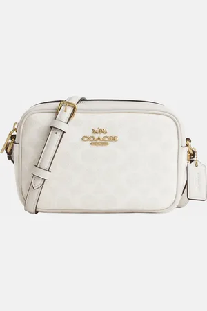 Coach Womens Mini Jamie Camera Bag in Signature Canvas - - One Size