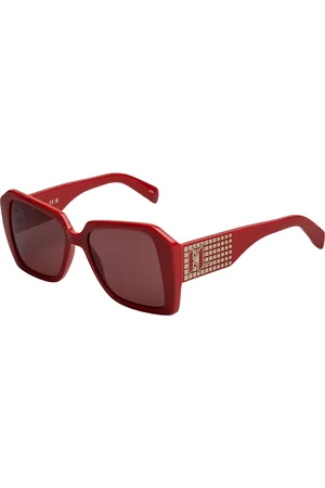 Karl Lagerfeld Womens KL6140S Square Sunglasses for Women - ABS - One Size