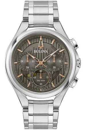 BULOVA Curv Mens Watch 96A298 Stainless Steel (archived) - One Size