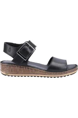 Hush Puppies Womens/Ladies Ellie Leather Wide Sandals - Size UK 3