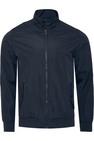 Soul Star Soul Star Mens Harrington Bomber Jacket - - Size Small