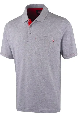 Lee Mens Marl Pique Polo Shirt - Size Large