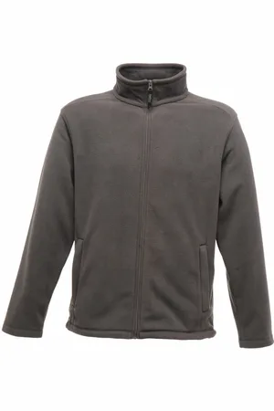 Regatta Mens Micro Full Zip Lightweight Workwear Microfleece Jacket - - Size Small
