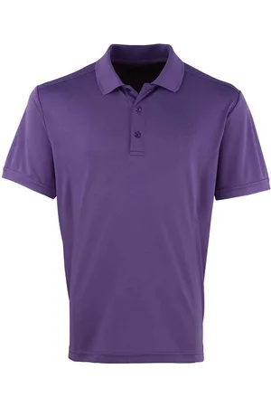 Premier Mens Coolchecker Pique Polo Shirt - Size Small