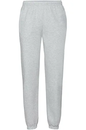 Fruit Of The Loom Mens Elasticated Jogging Bottoms (Heather ) - Size 3XL