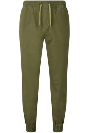 Asquith Mens Twill Jogging Bottoms - Size Large
