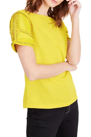 Phase Eight Womens Gee Beaded Top - - Size 10 UK