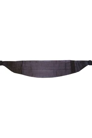 Dolce & Gabbana Mens Waist Smoking Tuxedo Cummerbund Belt Silk - Size Small